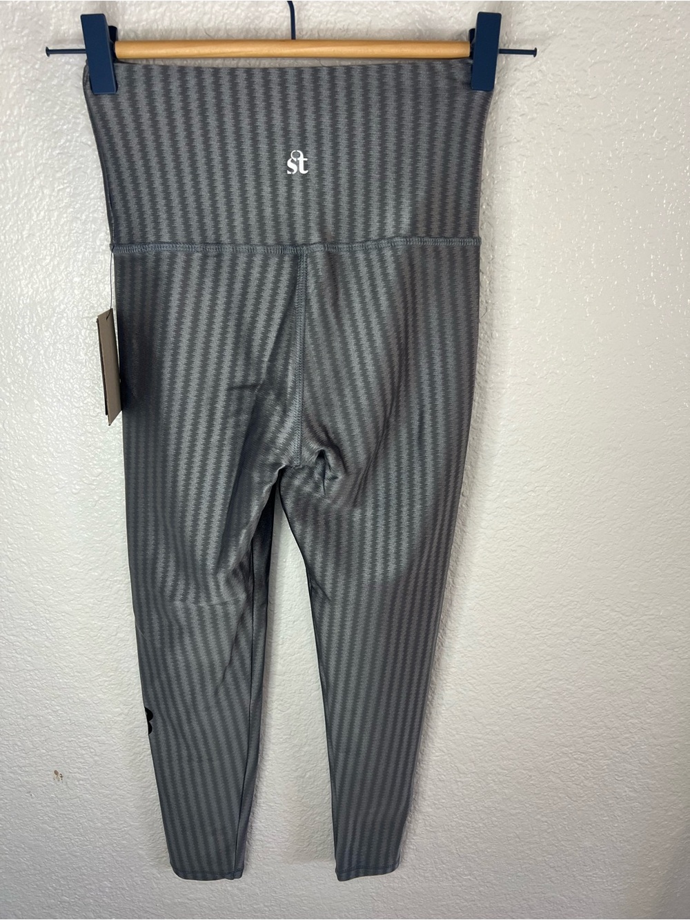 ST High-Waist Grey Leggings for Women
